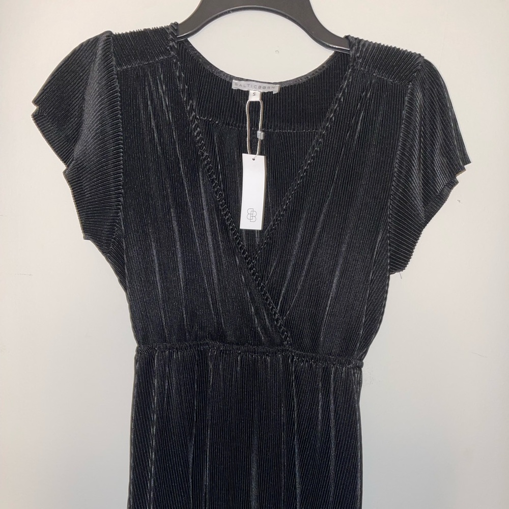 Baltic Born Athena Pleated Maxi Dress Size S
